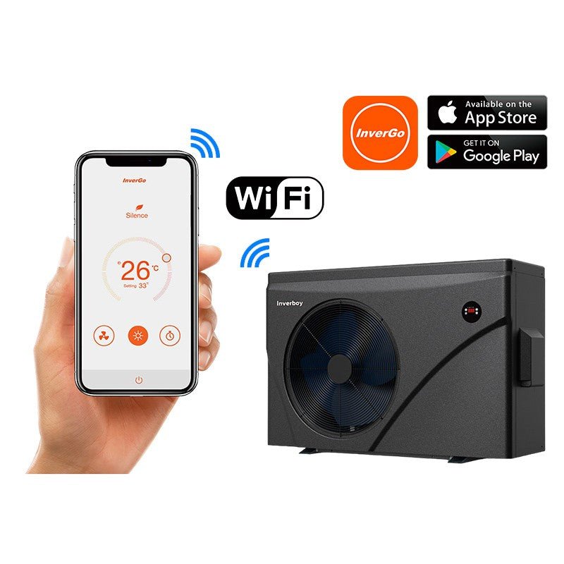 Aquark Inver Boy WiFi Inverter Bomba de calor para piscina