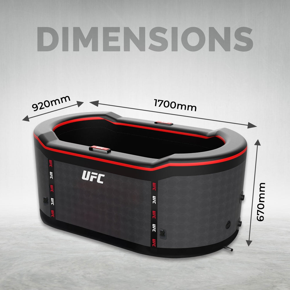 NetSpa - UFC IceBath Duo baño de hielo con kit enfriador