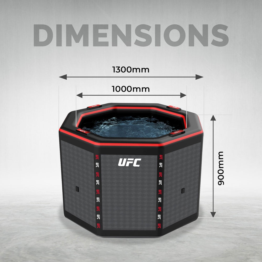 NetSpa - UFC Octagon IceBath baño de hielo con kit enfriador