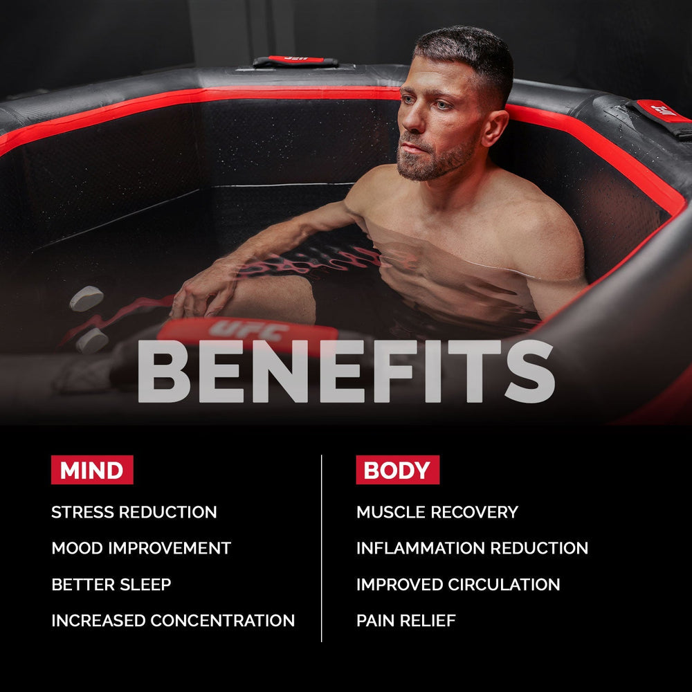 NetSpa - UFC Octagon IceBath baño de hielo con kit enfriador