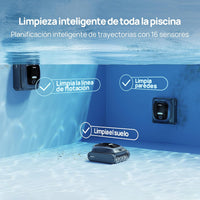Beatbot AquaSense 2 Robot limpiafondos sin cable para piscina