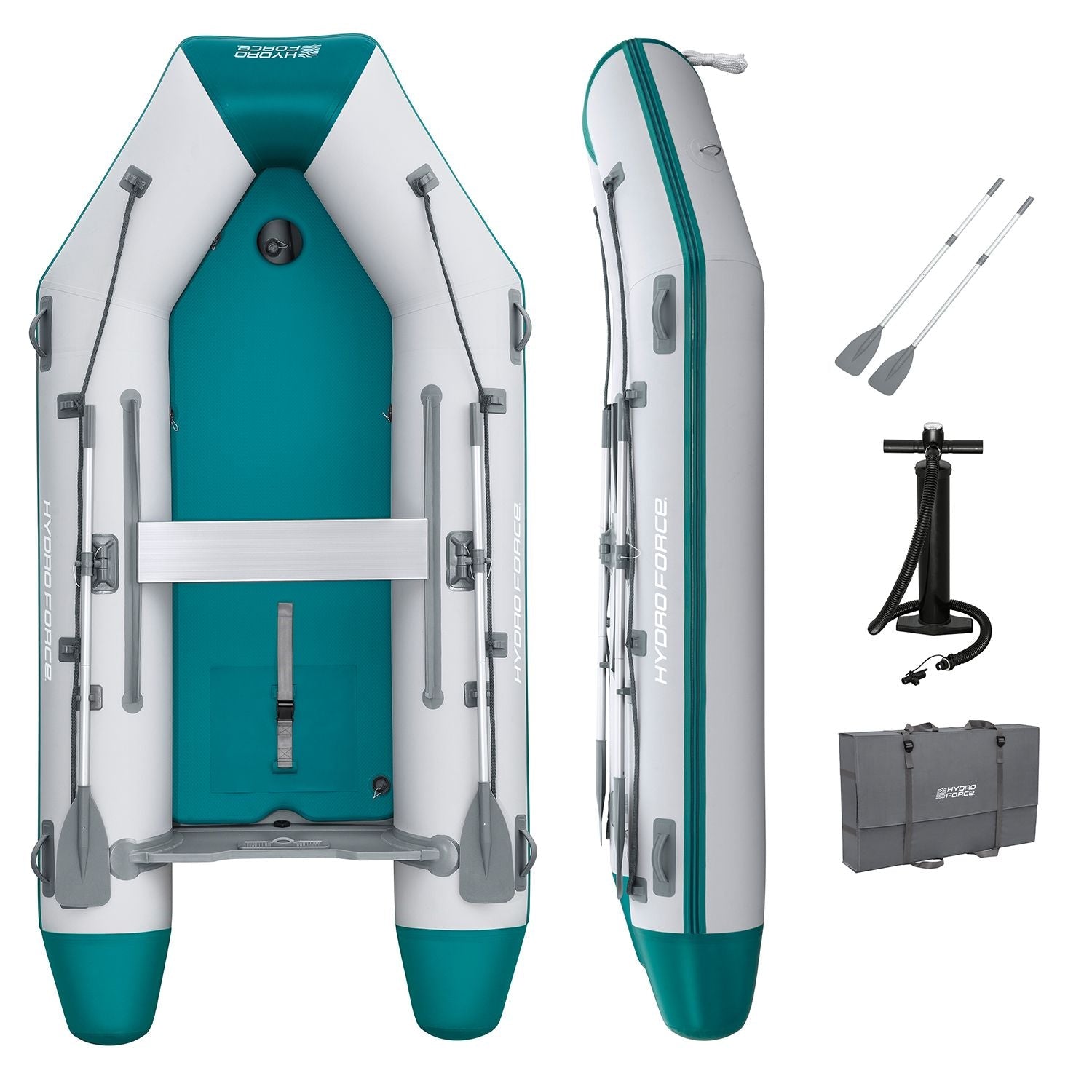 Bestway – Barca hinchable Hydro-Force Mirovia (330 × 162 × 44 cm)