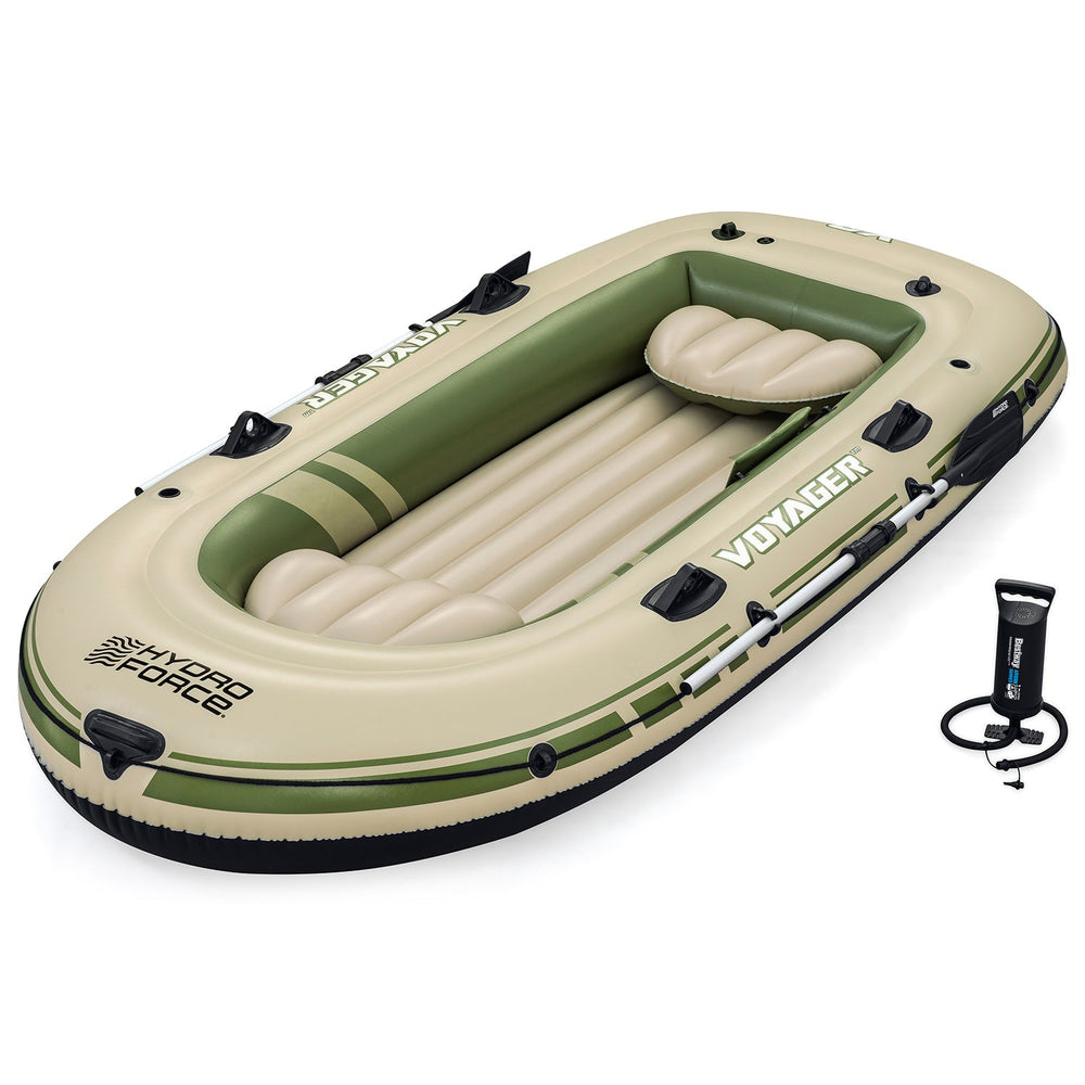 Bestway – Barca hinchable Voyager X3 Raft Set (294 × 137 cm)