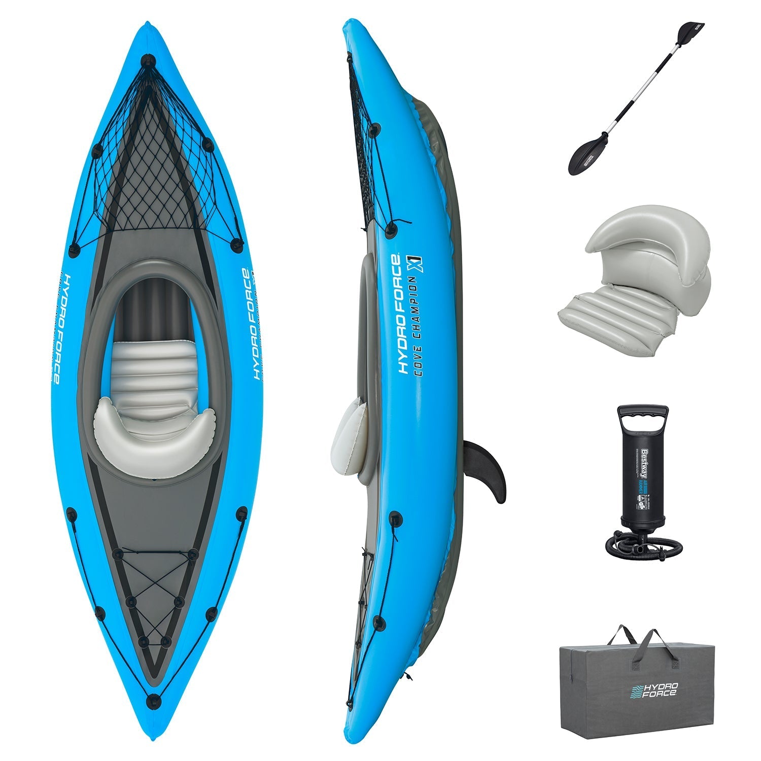 Bestway - Hydro-Force Cove Champion X1 Kayak hinchable