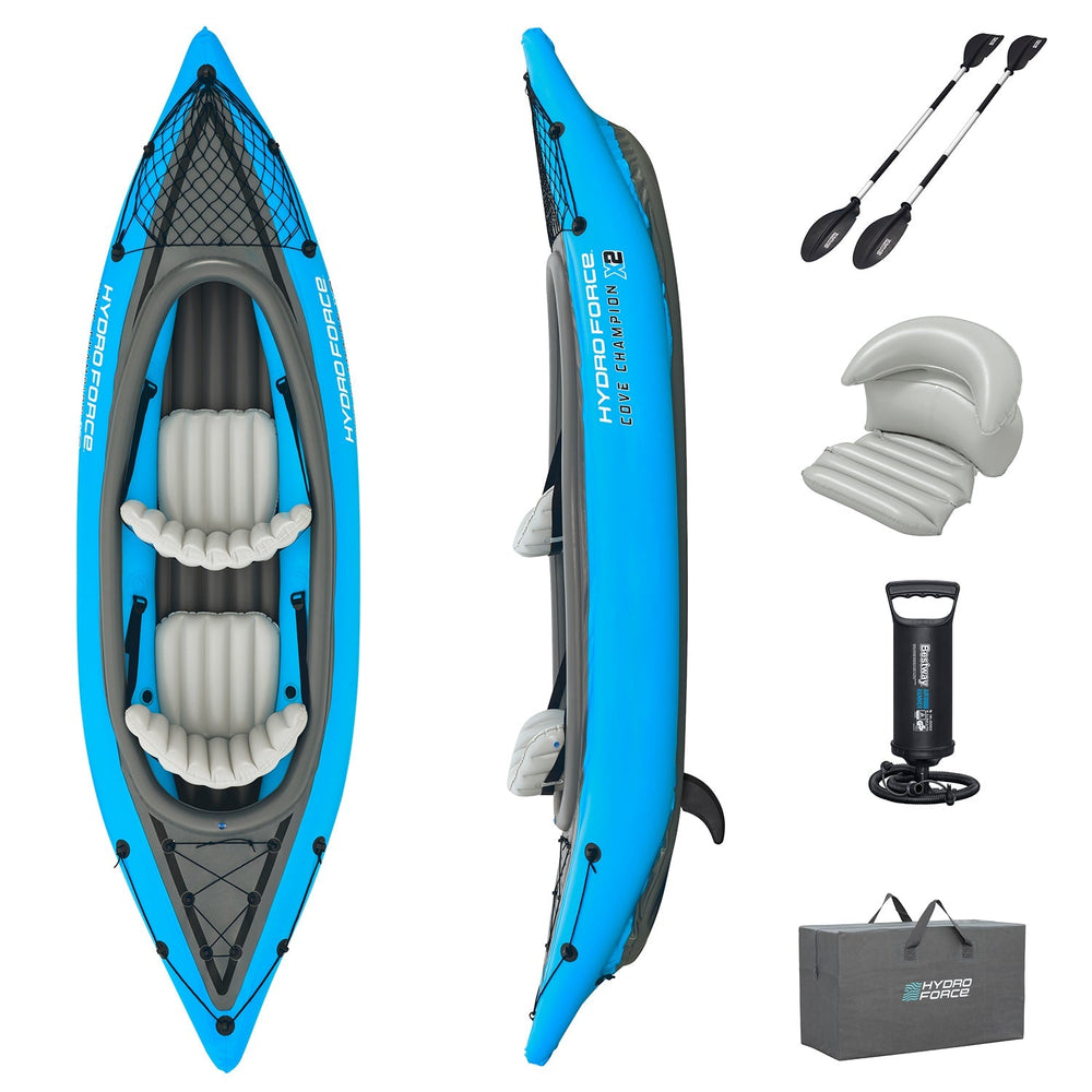 Bestway - Hydro-Force Cove Champion X2 Kayak hinchable
