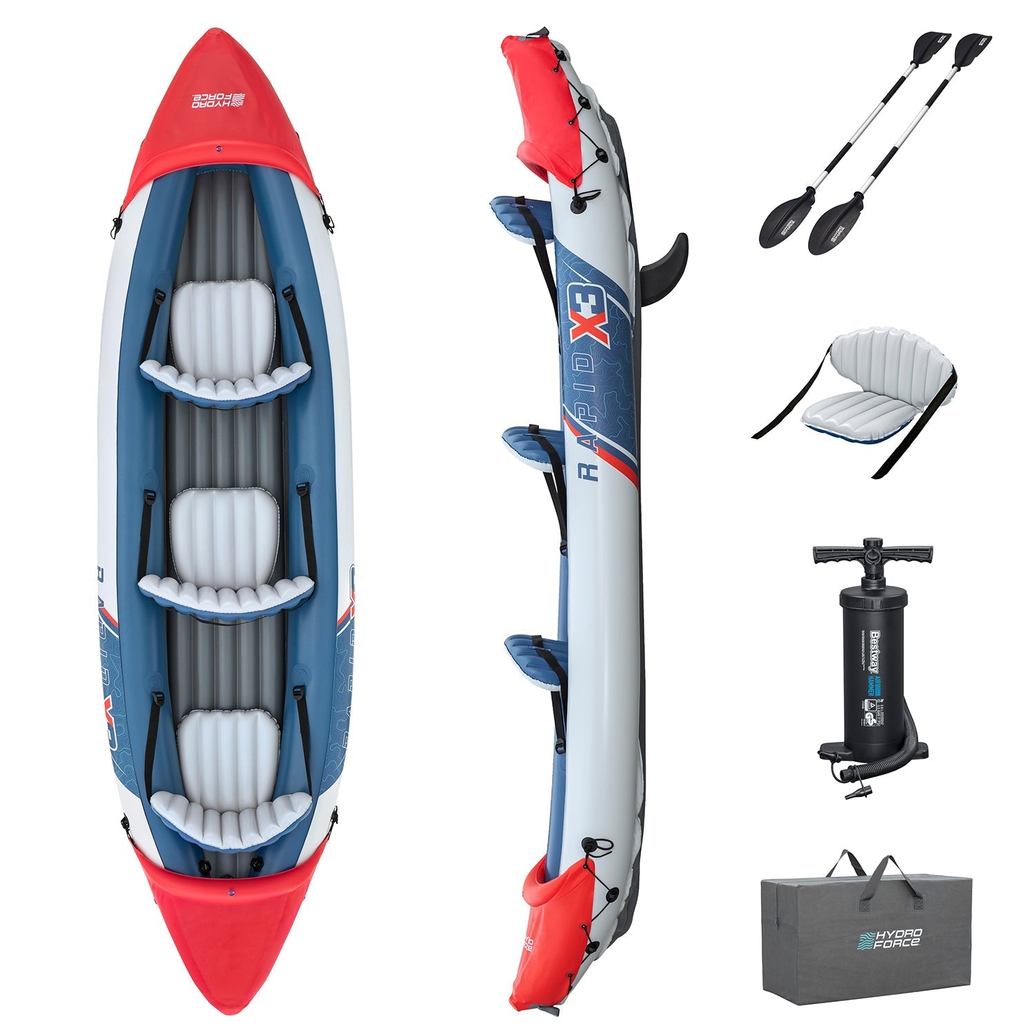 Bestway - Hydro-Force Rapid X3 Kayak hinchable
