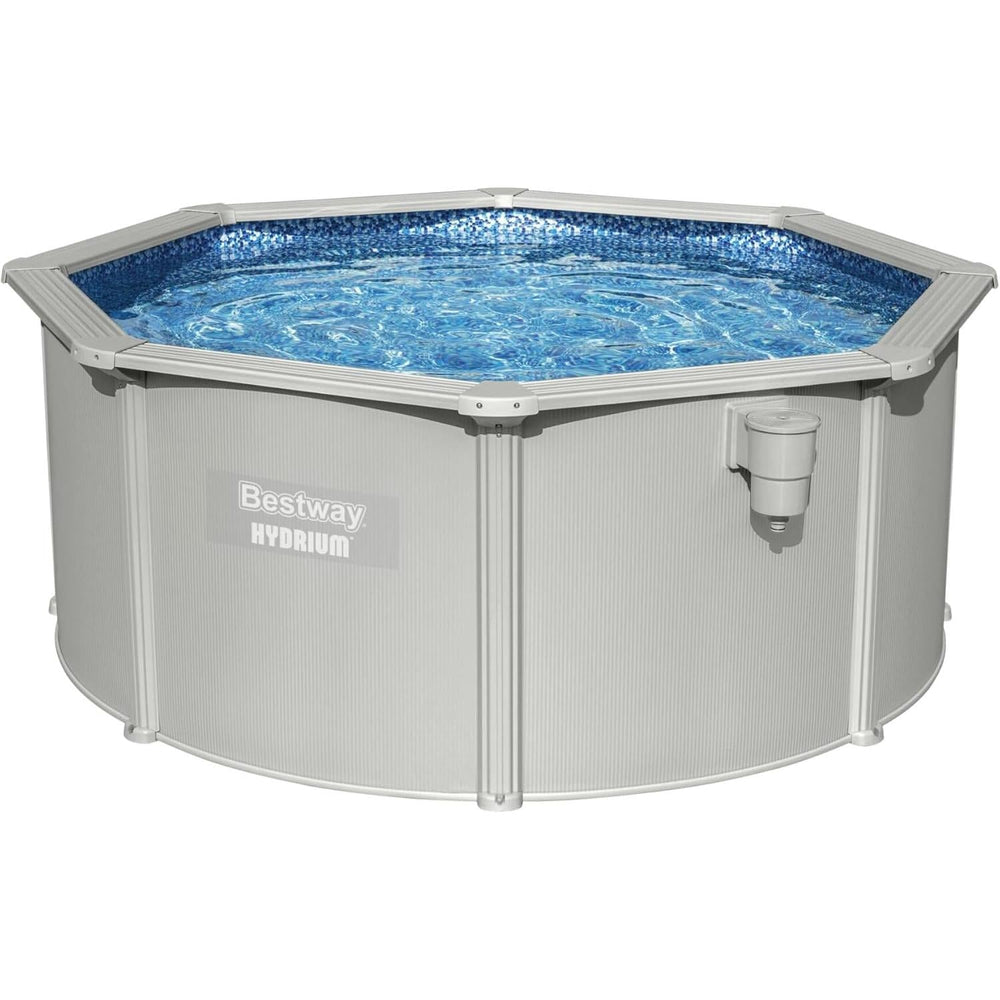 Bestway – Piscina circular elevada de acero Hydrium (366 × 120 cm)