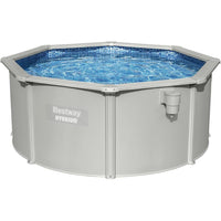 Bestway – Piscina circular elevada de acero Hydrium (366 × 120 cm)
