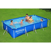 Bestway - Steel Pro piscina desmontable rectangular (400 x 211 x 81 cm)