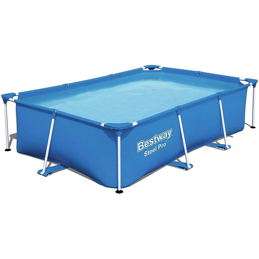 Bestway - Steel Pro piscina desmontable rectangular (400 x 211 x 81 cm)
