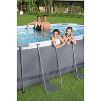 Bestway – Power Steel piscina desmontable ovalada (305 × 200 × 84 cm)