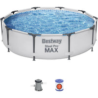 Bestway – Steel Pro Max piscina desmontable circular (305 × 76 cm)