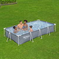 Bestway - Steel Pro piscina desmontable rectangular