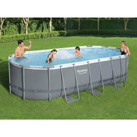 Bestway – Power Steel piscina desmontable ovalada (549 × 274 × 122 cm)
