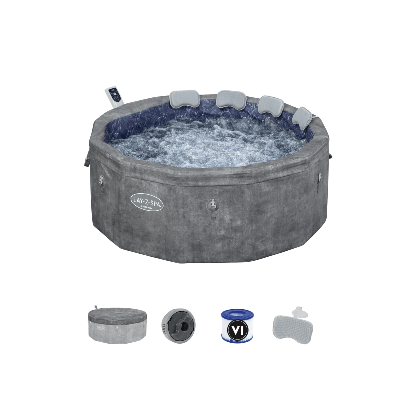 Bestway - Spa hinchable Lay Z Spa Carrara Smart AirJet 4-6 personas