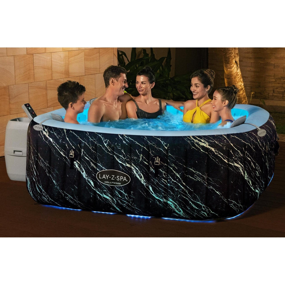 Bestway - Spa hinchable Lay Z Spa Hollywood AirJet 6 personas