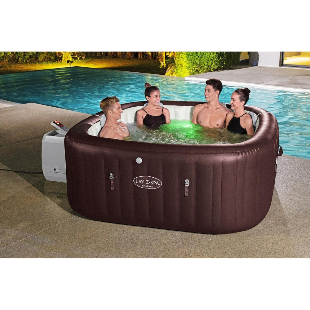 Bestway - Spa hinchable Lay Z Spa Maldivas HydroJet Pro 5-7 personas