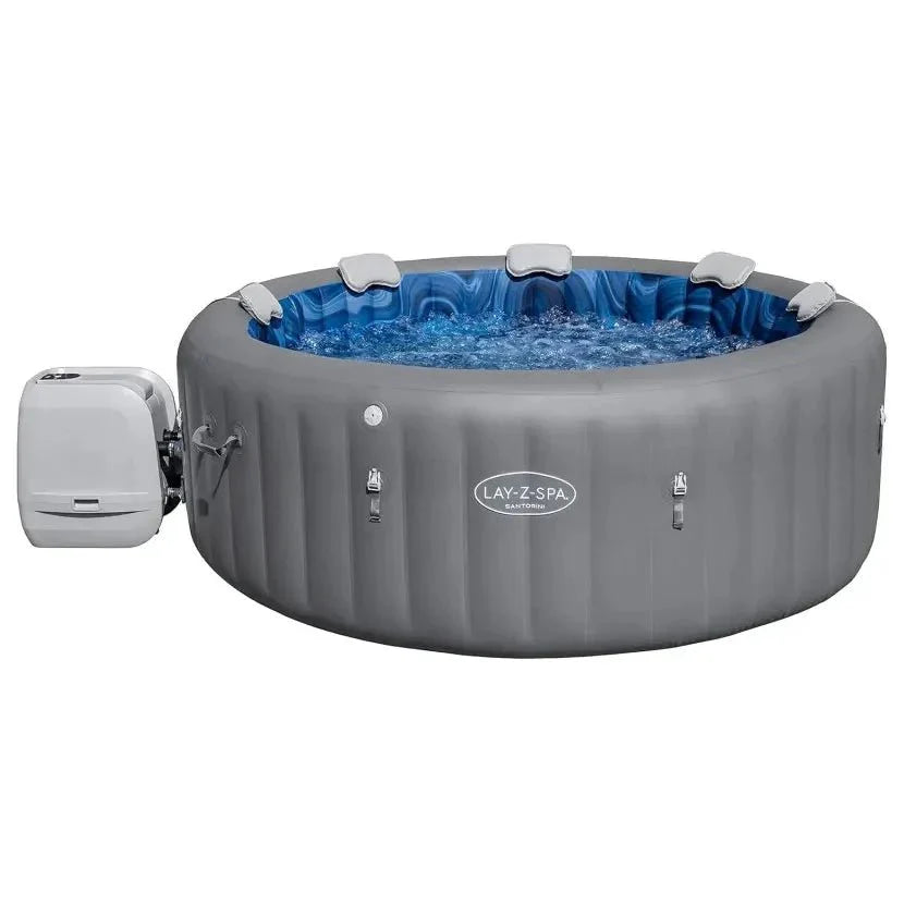 Bestway - Spa hinchable Lay Z Spa Santorini Smart AirJet 5-7 personas