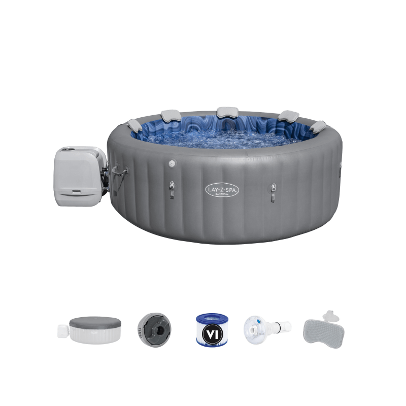 Bestway - Spa hinchable Lay Z Spa Santorini Smart AirJet 5-7 personas
