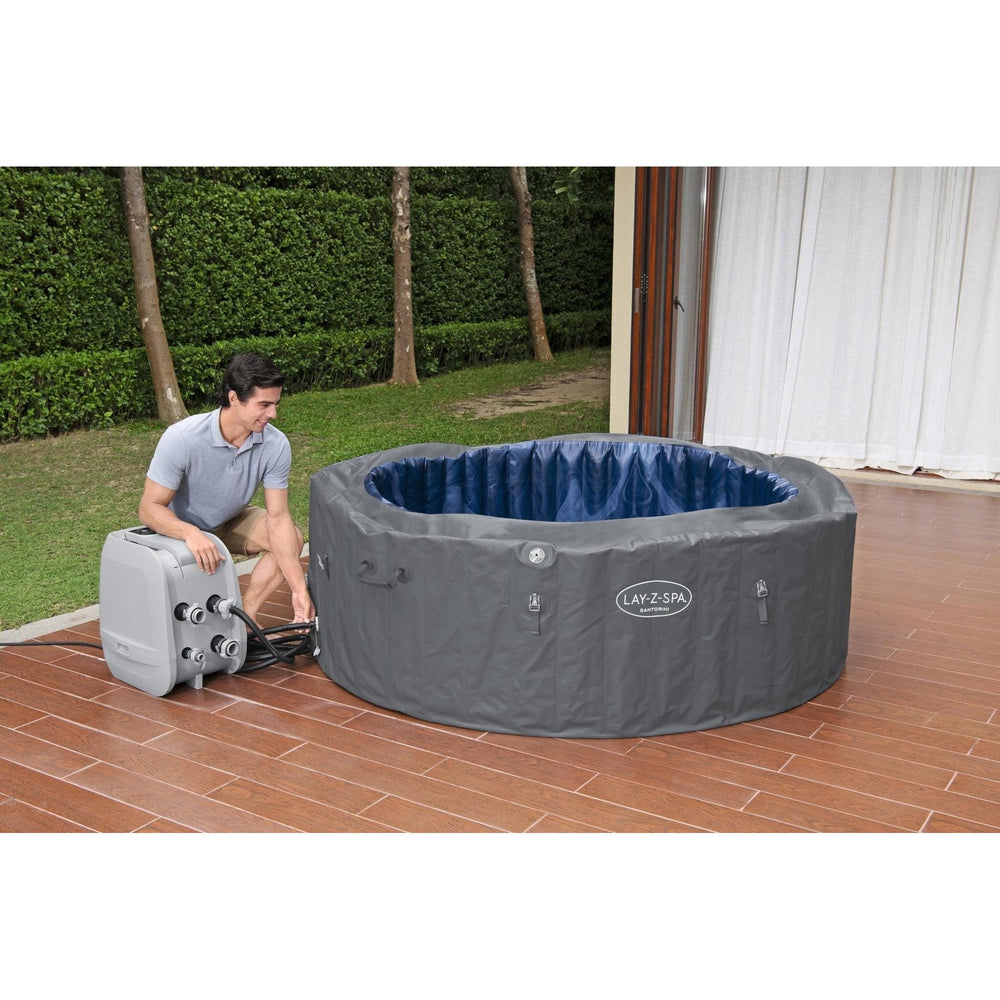 Bestway - Spa hinchable Lay Z Spa Santorini Smart AirJet 5-7 personas