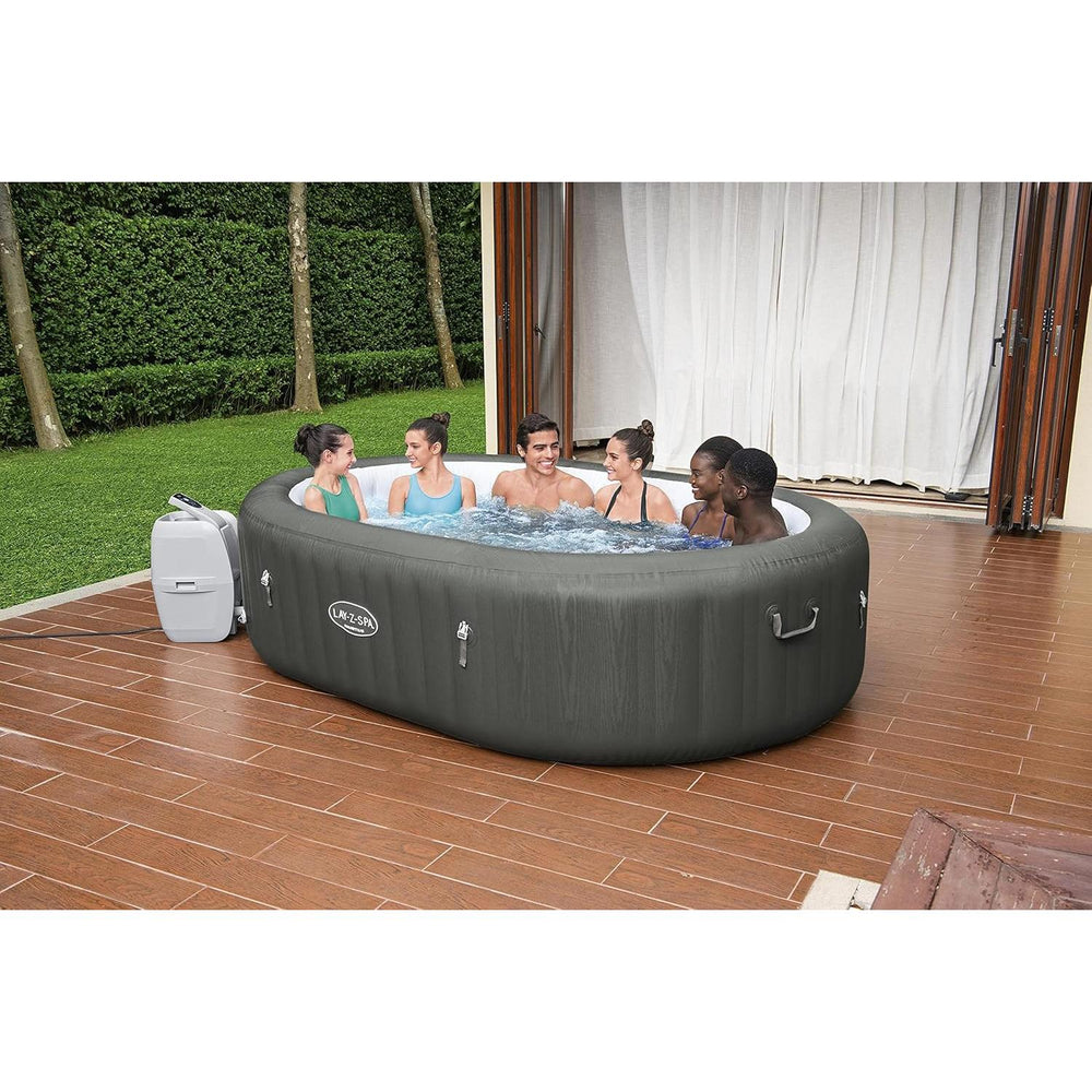Bestway - Spa hinchable Lay Z Spa Mauritius Smart AirJet 7 plazas gris