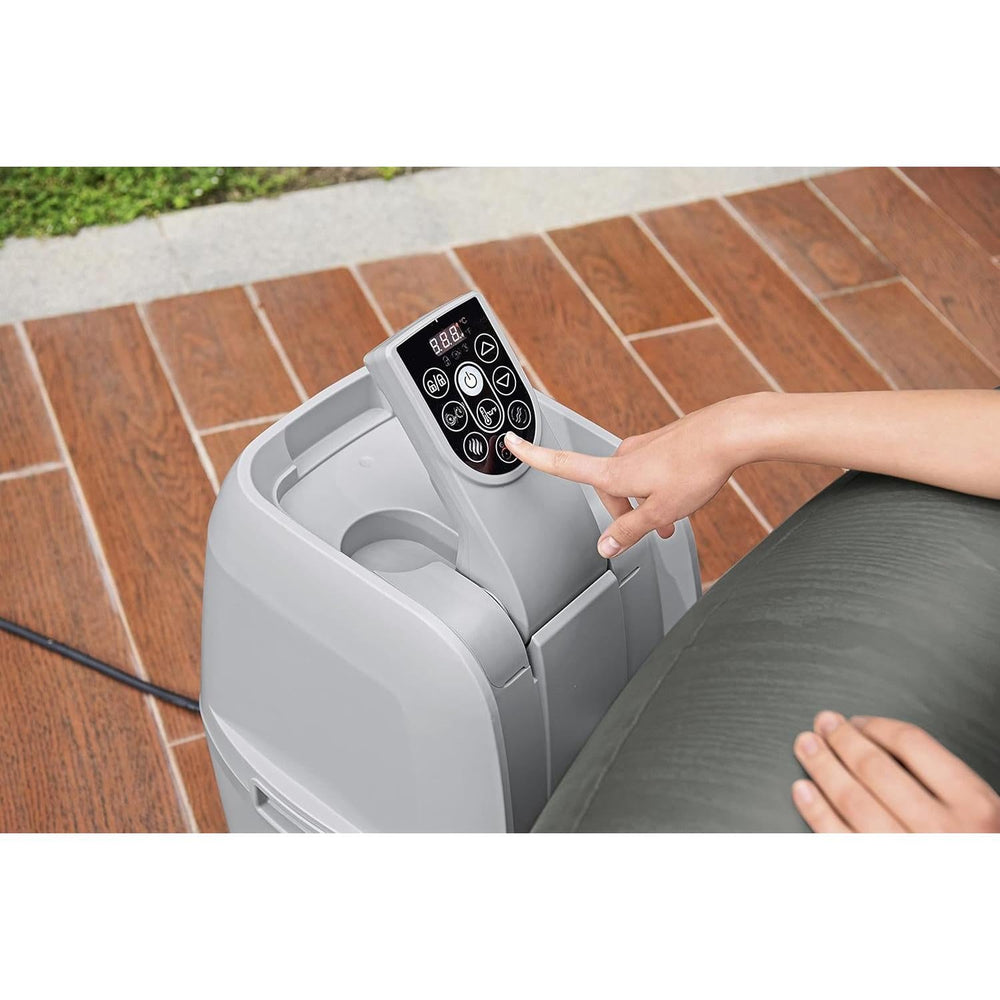Bestway - Spa hinchable Lay Z Spa Mauritius Smart AirJet 7 plazas gris