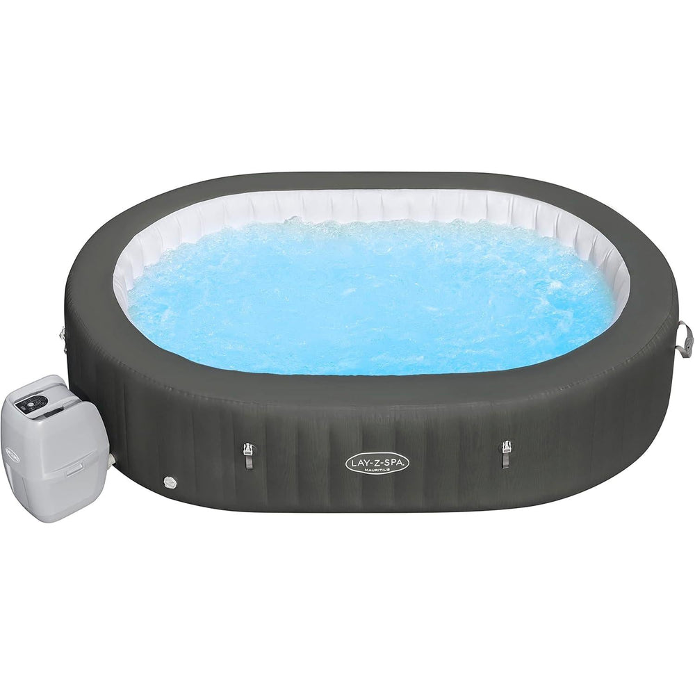 Bestway - Spa hinchable Lay Z Spa Mauritius Smart AirJet 7 plazas gris