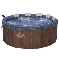 Bestway - Spa hinchable Lay Z Spa Toronto 1,90 m x 70 cm redondo rojo profundo