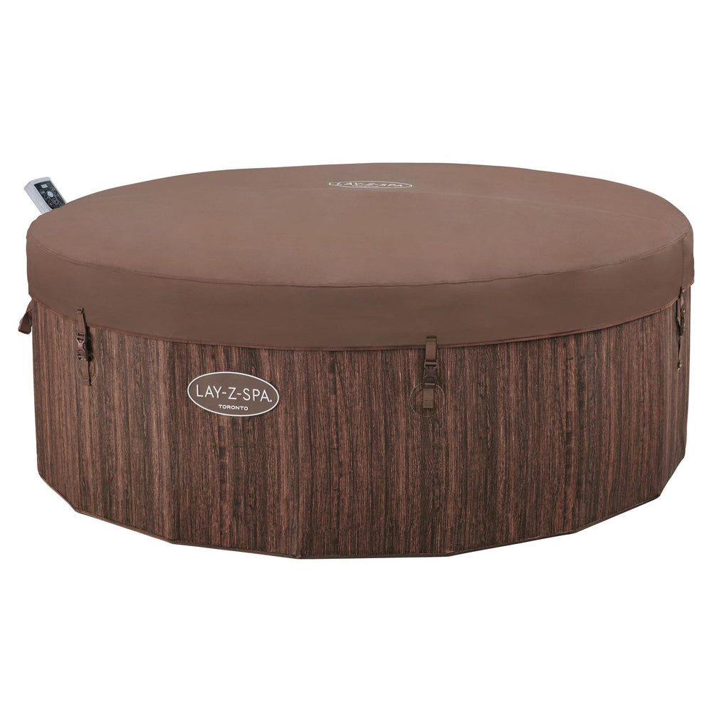Bestway - Spa hinchable Lay Z Spa Toronto 1,90 m x 70 cm redondo rojo profundo