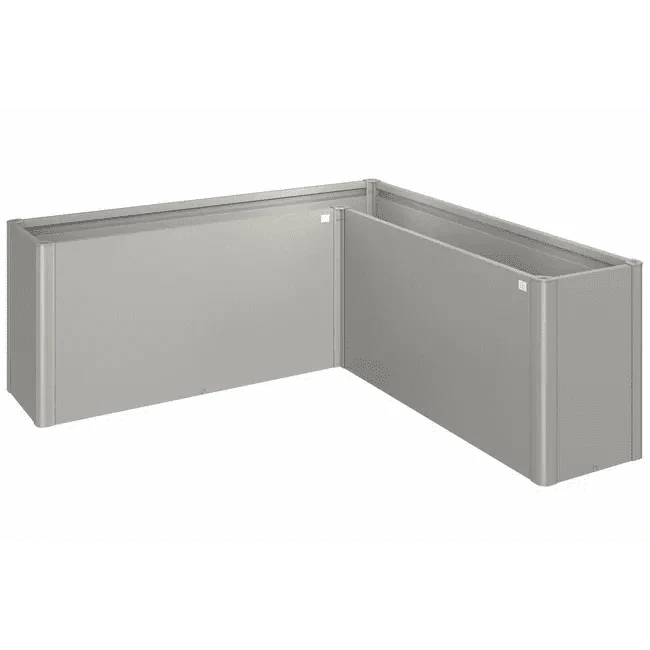 Biohort – Belvedere sistema elevado de cajas de cultivo de metal Gris cuarzo metálico