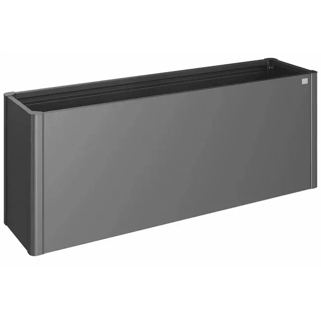 Biohort – Belvedere sistema elevado de cajas de cultivo de metal en Gris oscuro metálico