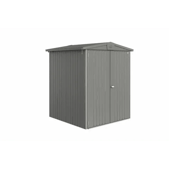 Biohort – Europa Caseta metálica de jardín Gris cuarzo metálico