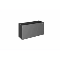 Biohort – Huerto urbano elevado de metal Gris oscuro metálico