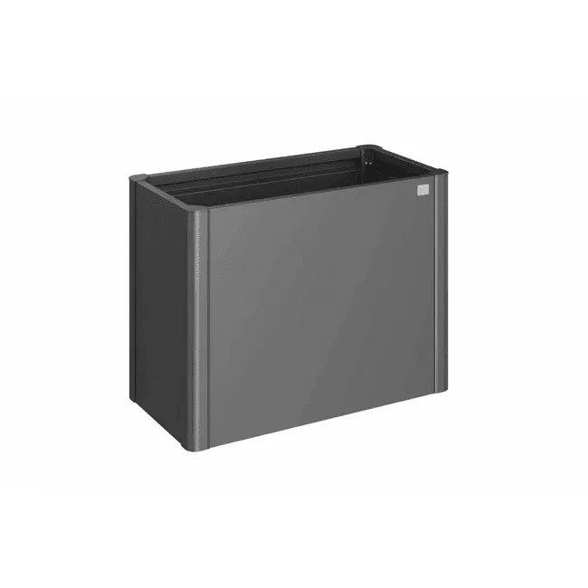 Biohort – Huerto urbano elevado de metal Gris oscuro metálico
