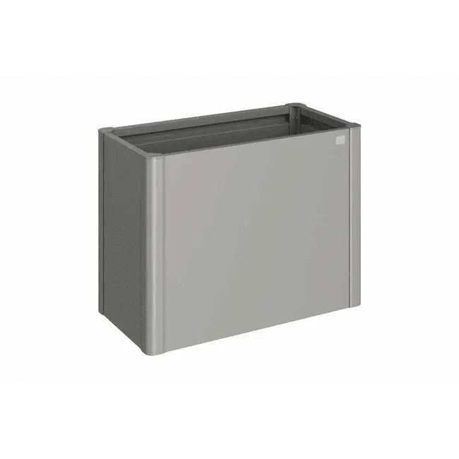 Biohort – Huerto urbano elevado de metal Gris cuarzo metálico