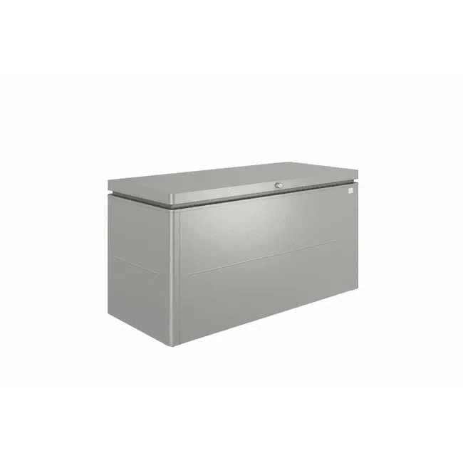 Biohort – LoungeBox Arcón de diseño Gris cuarzo metálico