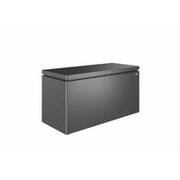 Biohort – LoungeBox Arcón de diseño Gris oscuro metálico