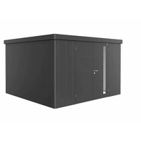 Biohort – Neo Caseta metálica de jardín Gris oscuro metálico