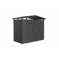 Biohort – Panorama Caseta metálica de jardín Gris oscuro metálico