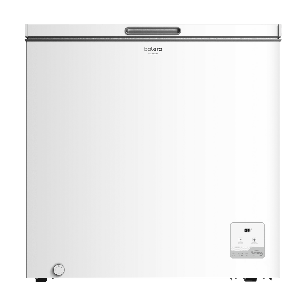 Congelador horizontal Bolero CoolMarket Chest 199 White E Cecotec