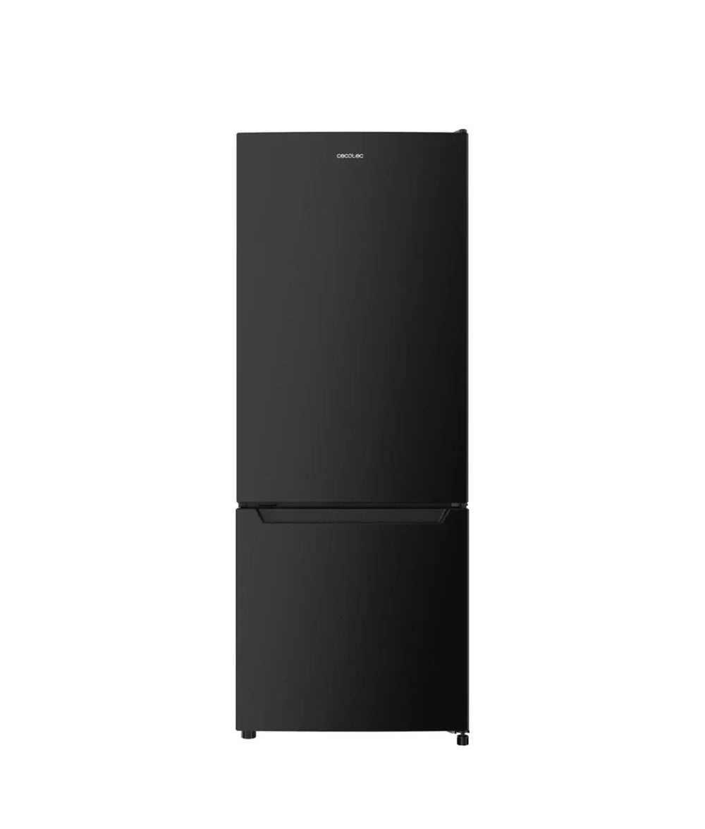 Frigorífico Combi Negro 205L con Fast Cooling y Clase Energética E de Cecotec