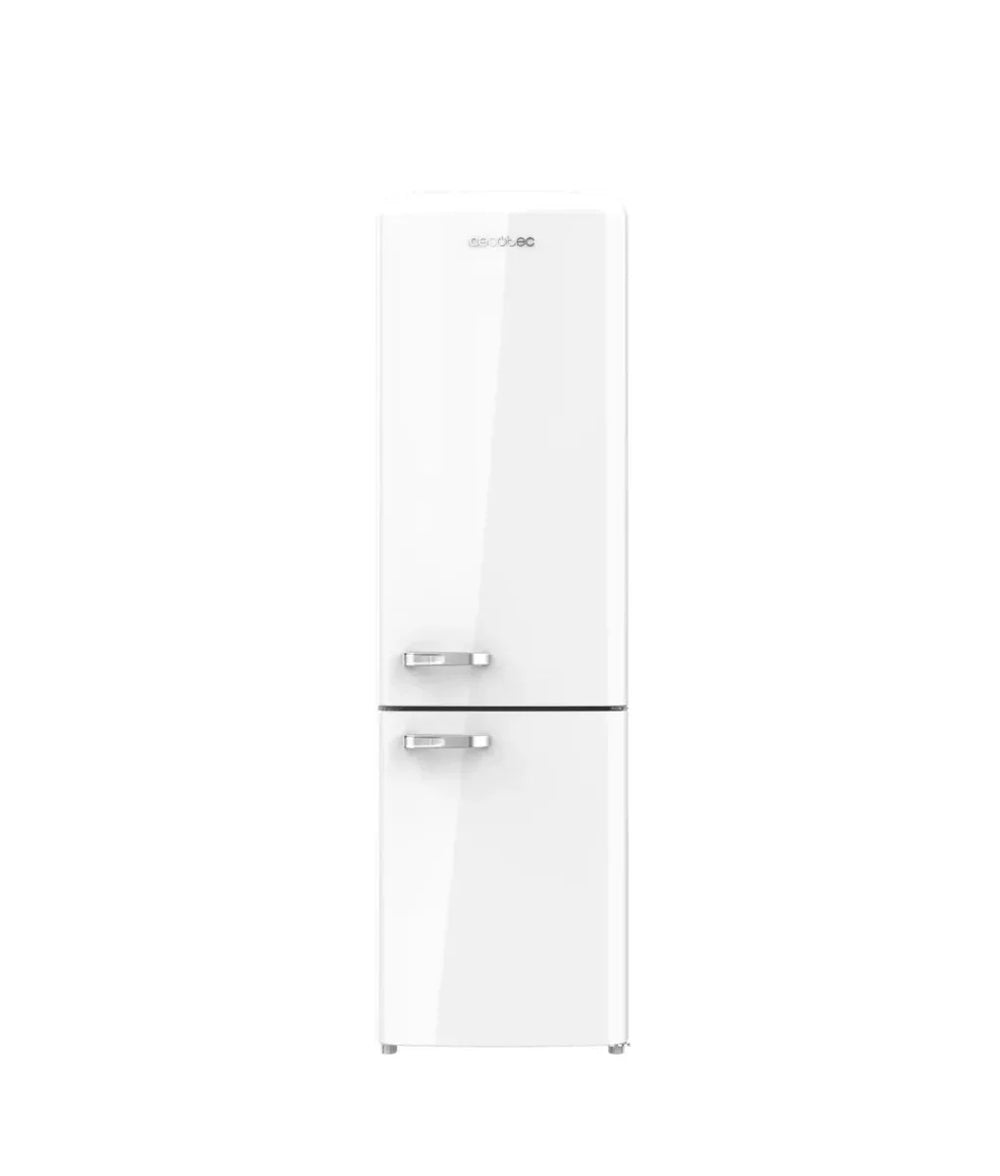 Frigorífico Combi Retro 250L No Frost, Clase E, Multi Air Flow y Fast Cooling de Cecotec