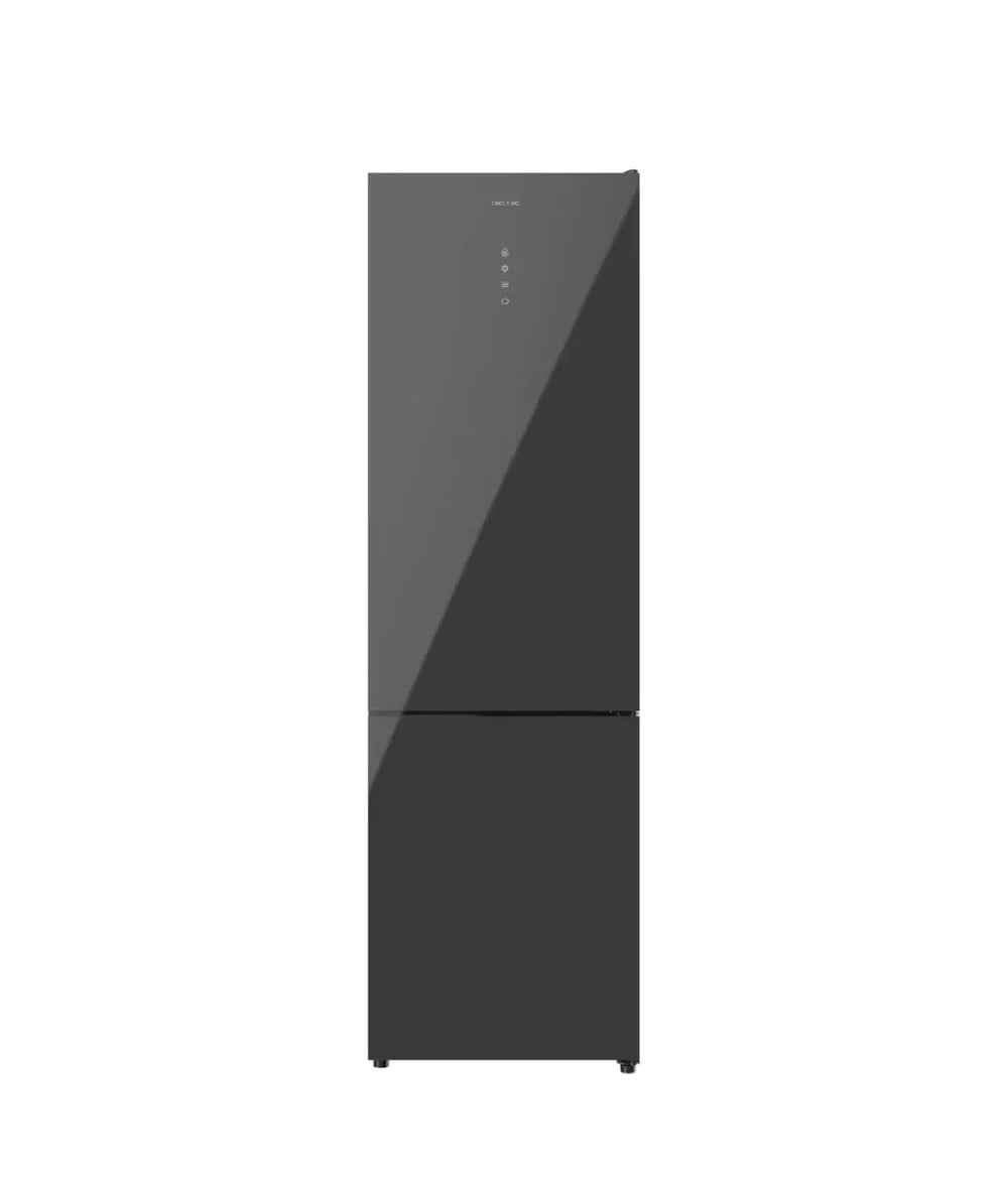 Frigorífico Combi 356L Gris Cristal con No Frost y Eficiencia Energética E de Cecotec