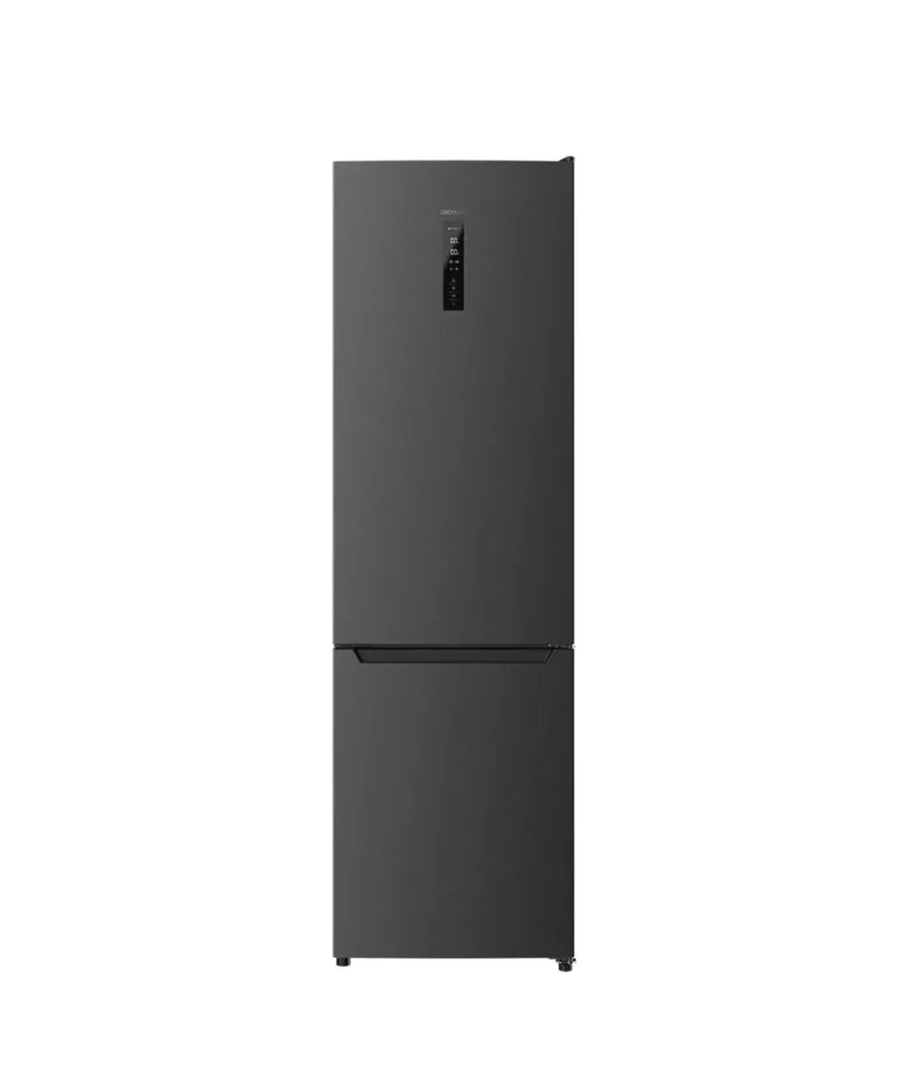 Frigorífico Combi 356L Dark D: Eficiencia, No Frost y Motor Inverter Plus de Cecotec