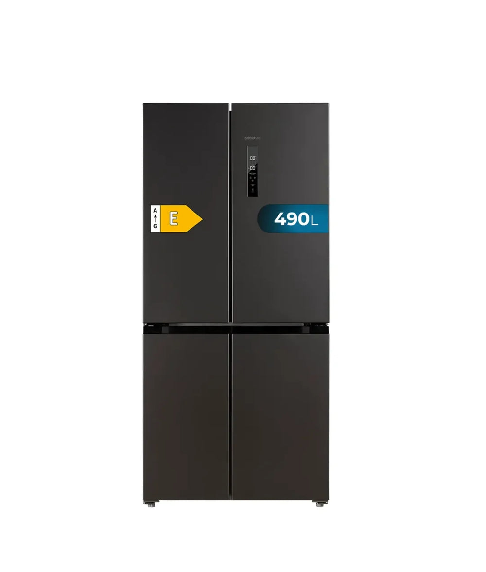 Frigorífico 4 Puertas 490L con Inverter Plus y NoFrost para Máxima Eficiencia de Cecotec