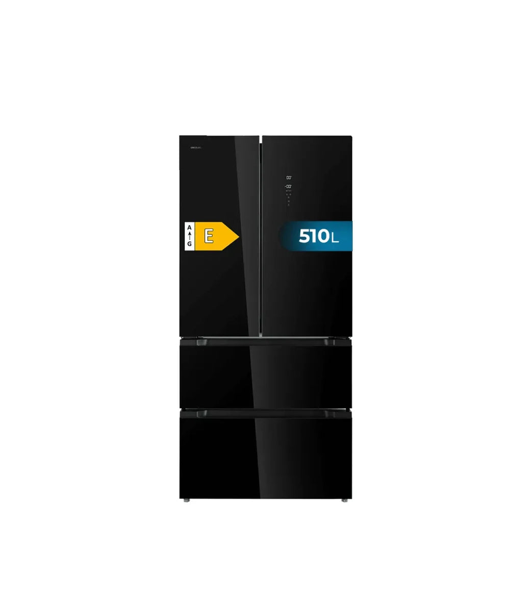 Frigorífico 4 Puertas Bolero FD 510 Glass E: Eficiencia y Estilo en tu Cocina de Cecotec