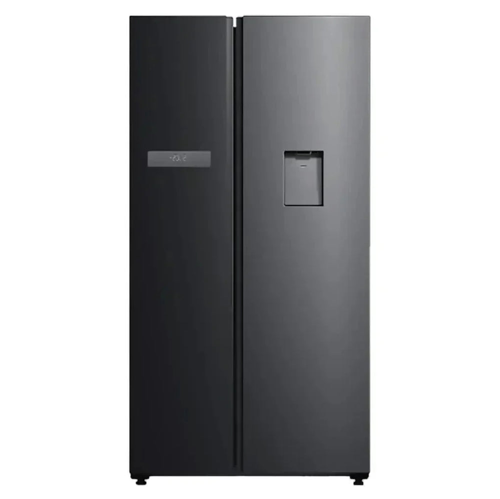 Frigorífico Americano 592L Dark E con No Frost y Dispensador de Agua de Cecotec