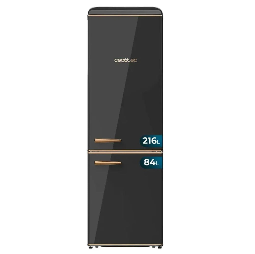 Frigorífico Retro 300L Negro Cecotec