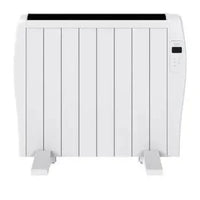 Radiador eléctrico de bajo consumo con 8 elementos en color blanco con wifi ready warm 1800 thermal connected de Cecotec