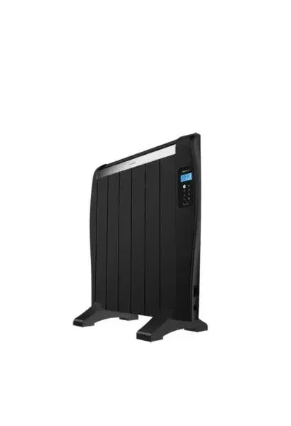 Radiador eléctrico de bajo consumo con 6 elementos en color negro readywarm 1200 thermal black de Cecotec